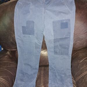 Polo ralph lauren boys SZ 20 Distressed Patchwork Paint Splatter Pant $30obo